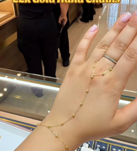 22k Gold Hand Chain