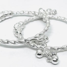 Silver Baby Bangle