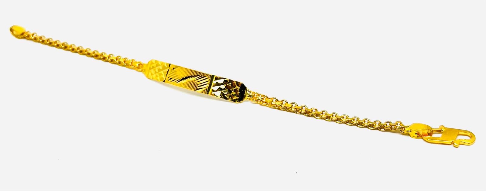 22k Gold Baby Bracelet