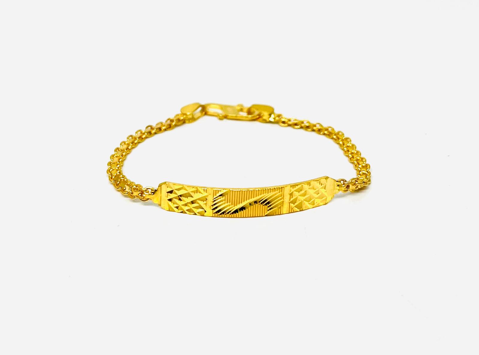 22k Gold Baby Bracelet