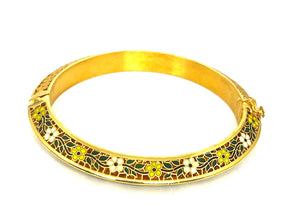 22K Gold Cuff Bangle