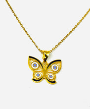 Butterfly Gold Pendant