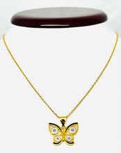 Butterfly Gold Pendant