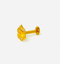 Fancy 22K Nose-Pin