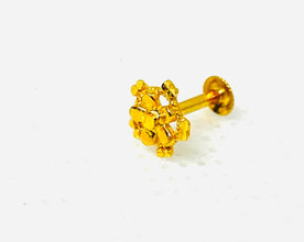 Fancy 22K Nose-Pin