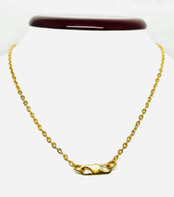 22K Gold Infinity Zircon Necklace