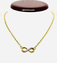 22K Gold Infinity Necklace