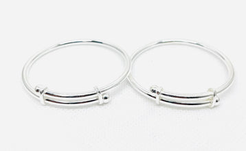 Silver Baby Bangle