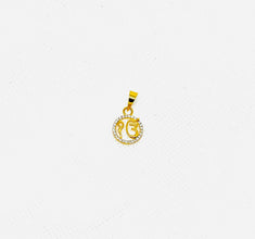 22k Gold Khanda Pendant