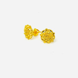 22K Gold Traditional Studs