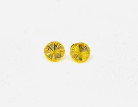 22K Gold Designer Studs