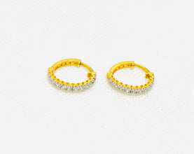 18K Gold Earrings