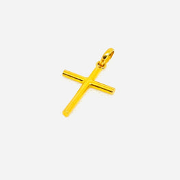 22k Gold Cross Pendant
