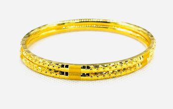 22K Gold Bangles Pair