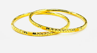 22K Gold Bangles Pair