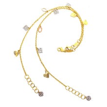 22k Gold Anklets PAIR