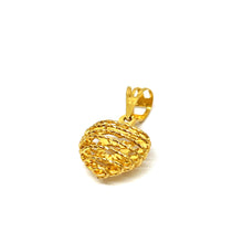 22k Gold Designer Heart Shape Pendant