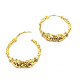 22K Gold Earrings