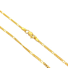 22k Gold Figaro Chain