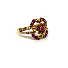22K Gold Ruby Ring