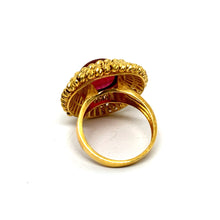 22K Gold Ruby Ring