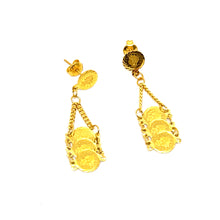 22k Gold Ginni Drop Studs