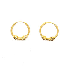 22k Gold Hoops