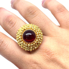22K Gold Ruby Ring