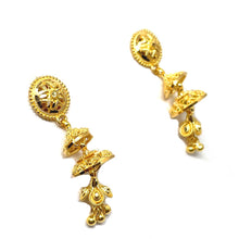 22k Gold Traditional Jhumki/Drop Style Studs