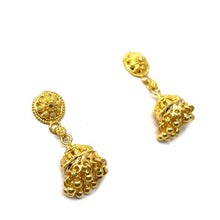 22k Traditional Jhumka Gold Earrings