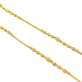 22k Gold Anklet