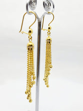 21K Gold Drop Earrings