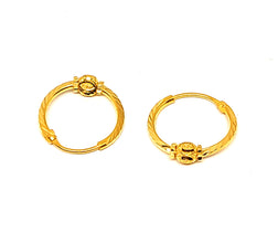 22K Gold Earrings