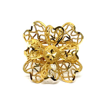 21K Gold Flower Ring