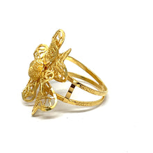 21K Gold Flower Ring
