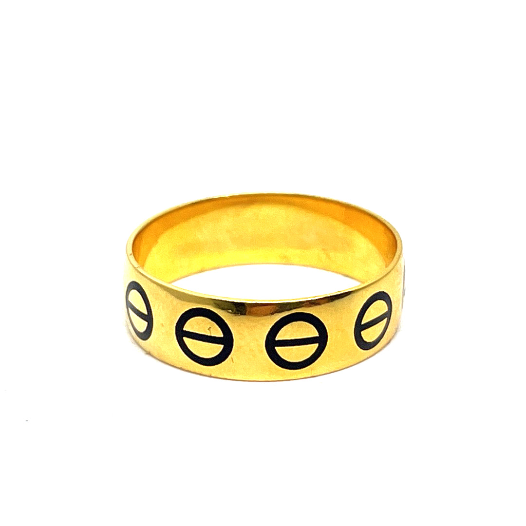 21K Gold Band