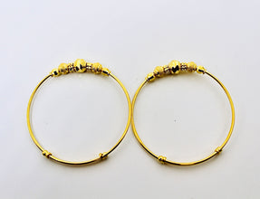 22 k Baby Bangle Pair