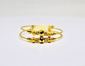 22 k Baby Bangle Pair