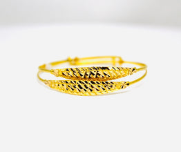 22 k Baby Bangle (Pair)