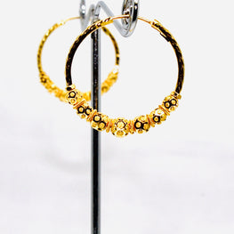 22K Gold Wali Earrings