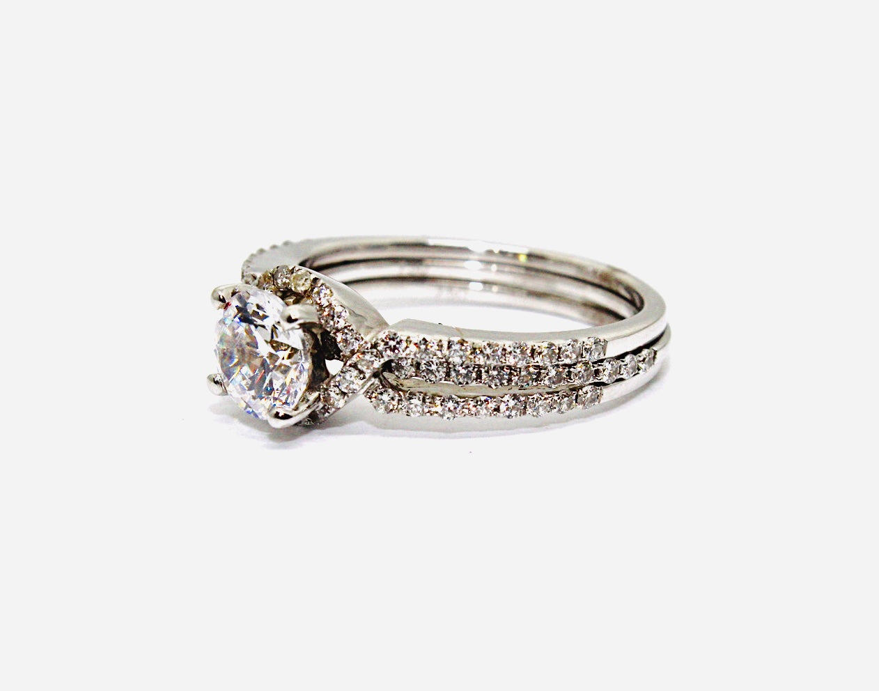 Engagement Ring & Band