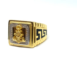 21K Gold Men's Ring