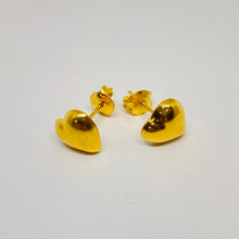 22K Gold Baby Studs