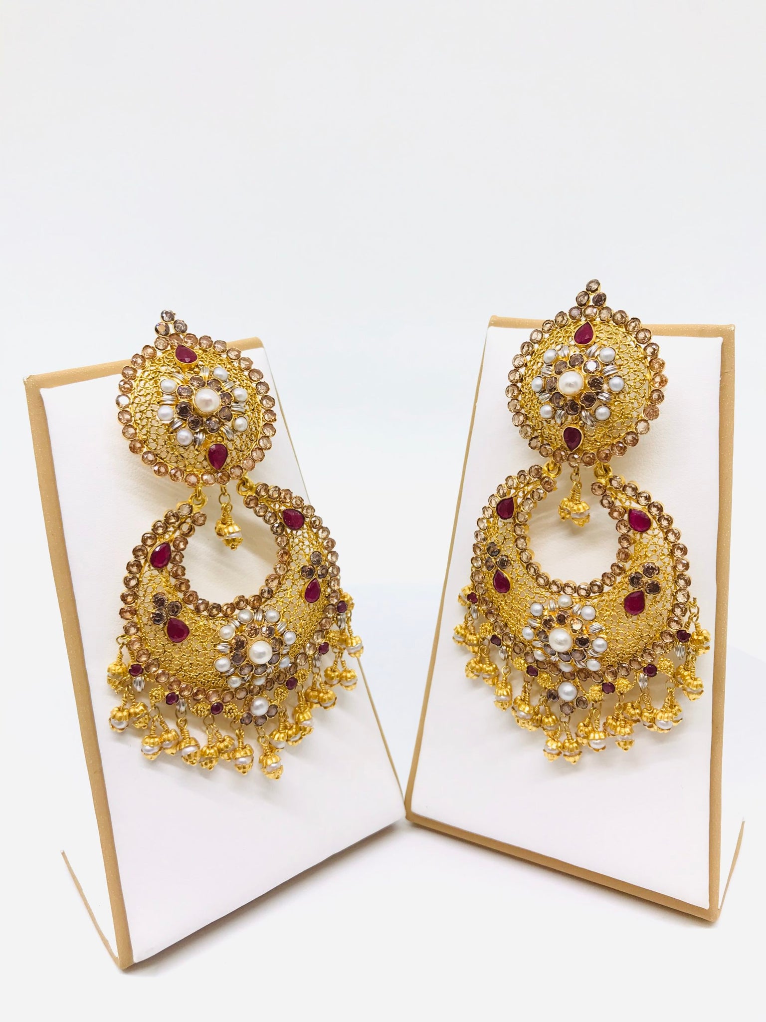 Dubai Gold Earrings Designs 2021 | Latest Gold Earrings Models | Jewellery  Design Images - YouTube