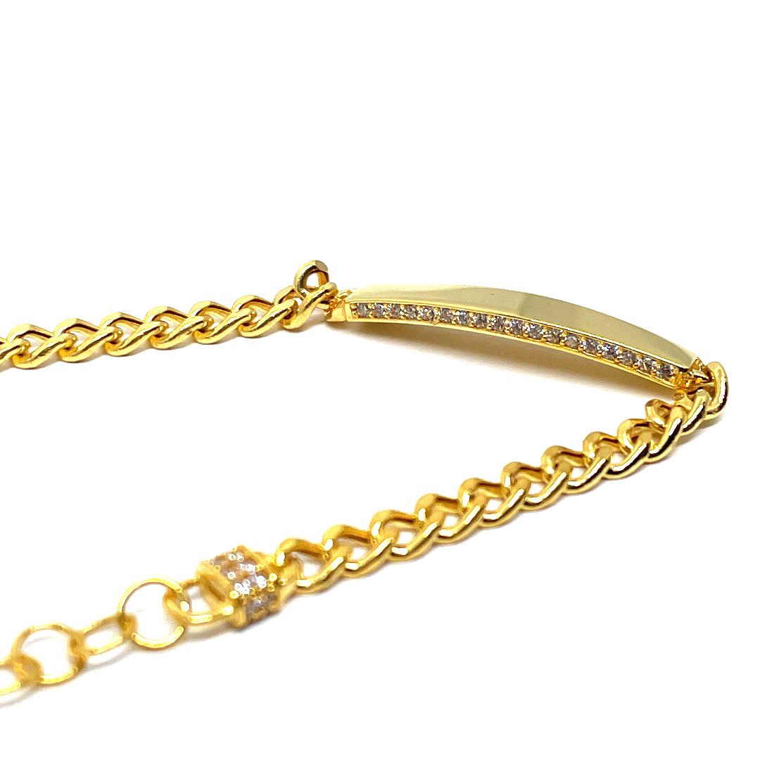 21k Gold Baby Bracelets