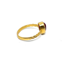 22k Baby Ruby Ring