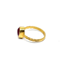 22k Baby Ruby Ring