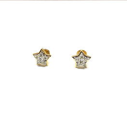14k Diamond Earrings