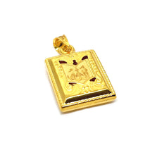 21k Gold Allah Pendant