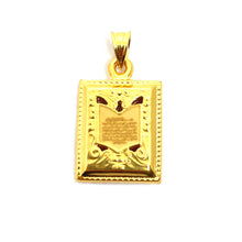 21k Gold Allah Pendant